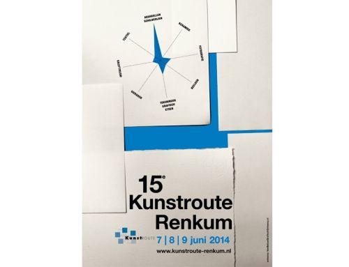 Affiche Kunstroute Renkum 2014